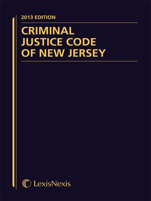 cover image of Criminal Justice Code of New Jersey